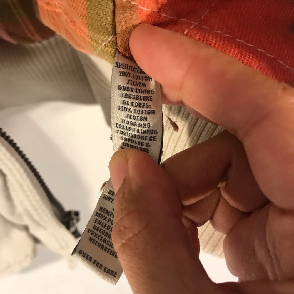 AF Duffle Coat In Off White - Picture 5 of 6